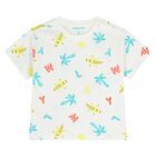 Younger Boys Green & White Shorts Set, 1, hi-res