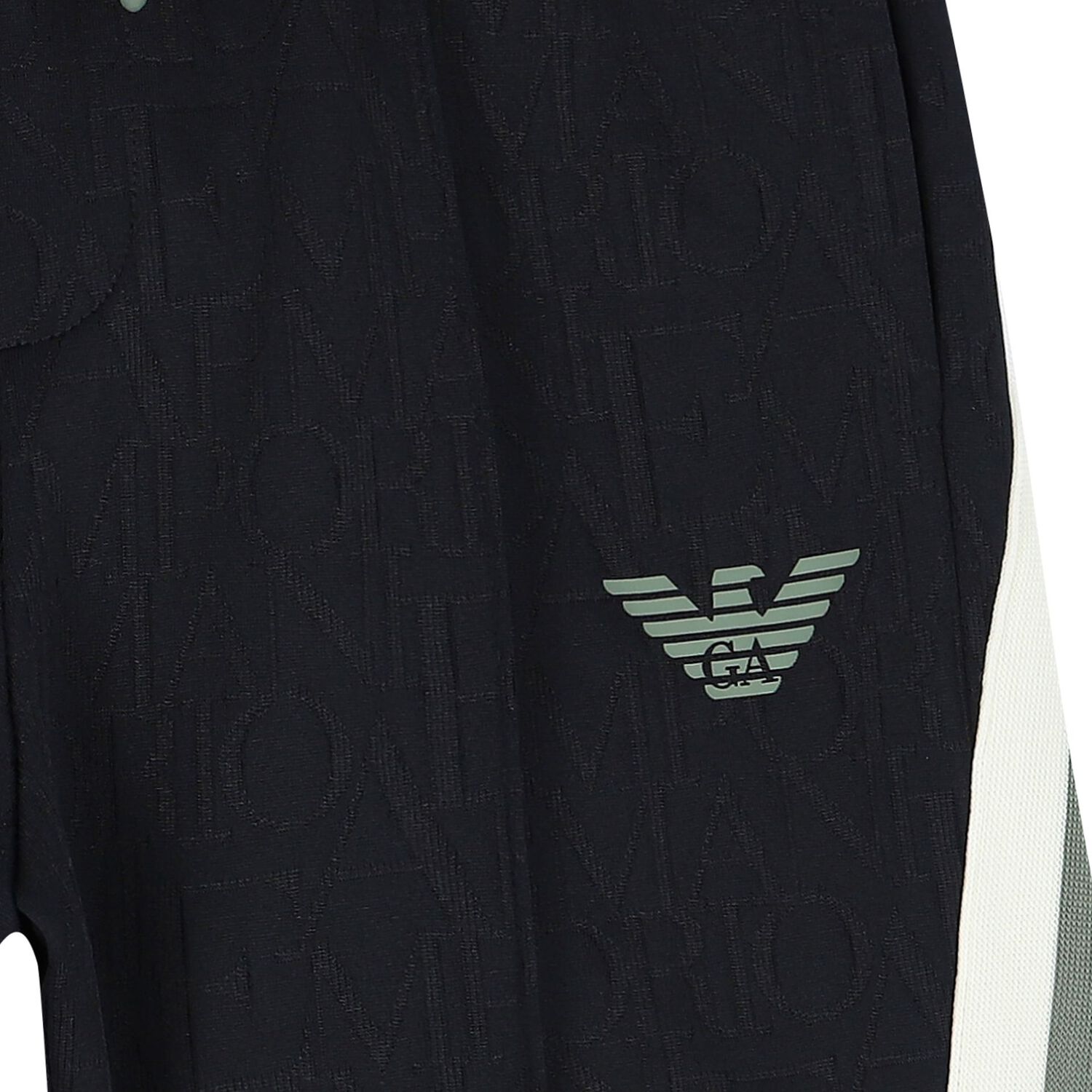 Boys Navy Blue Logo Shorts, 1, hi-res image number null