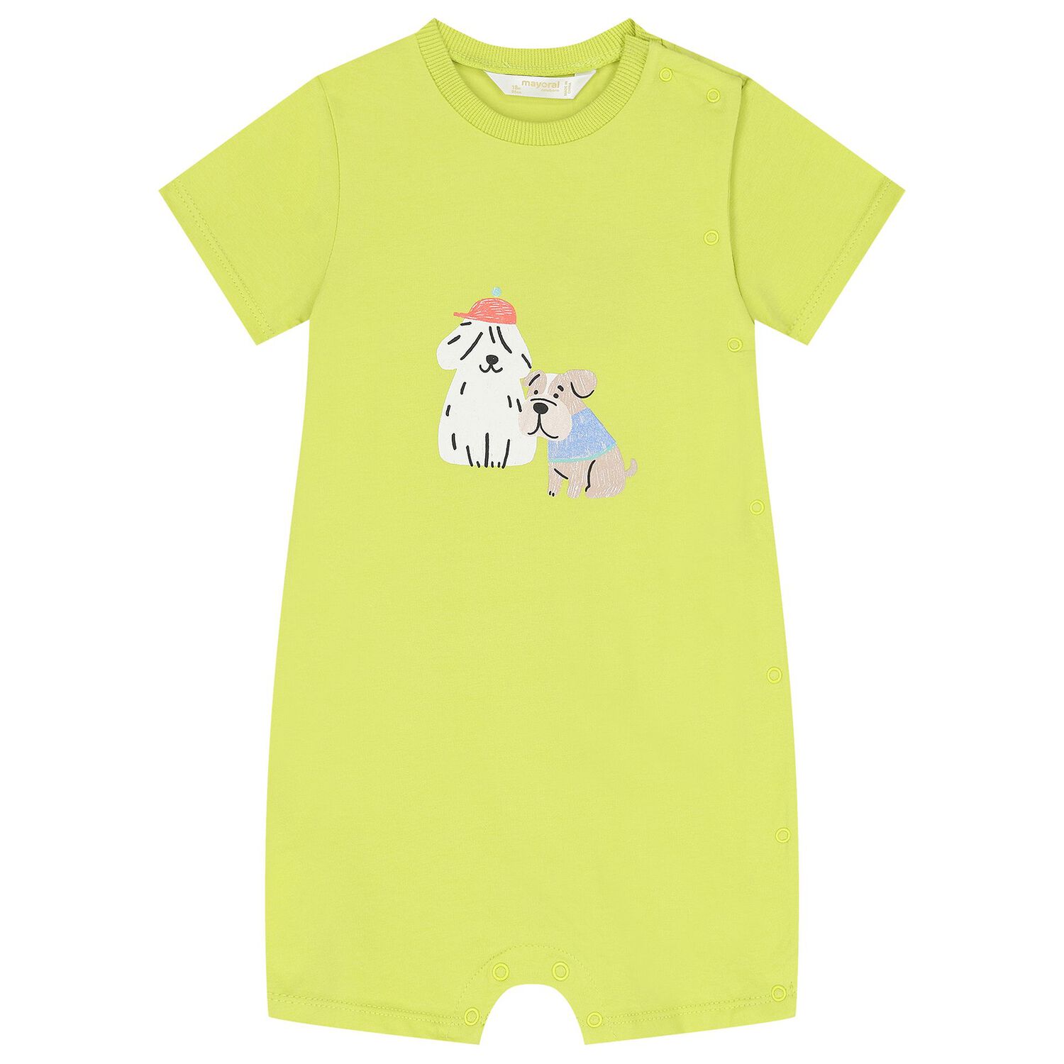 Baby Boys White & Green Rompers ( 3-Pack ), 1, hi-res image number null