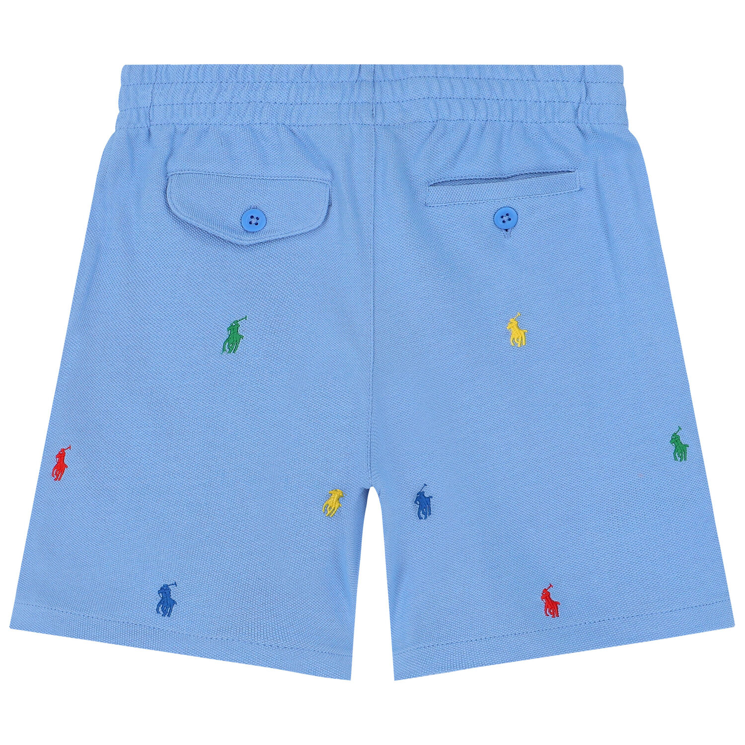 Boys Blue Logo Shorts, 1, hi-res image number null
