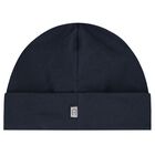 Navy Blue & Gold Logo Babygrow Gift Set, 1, hi-res