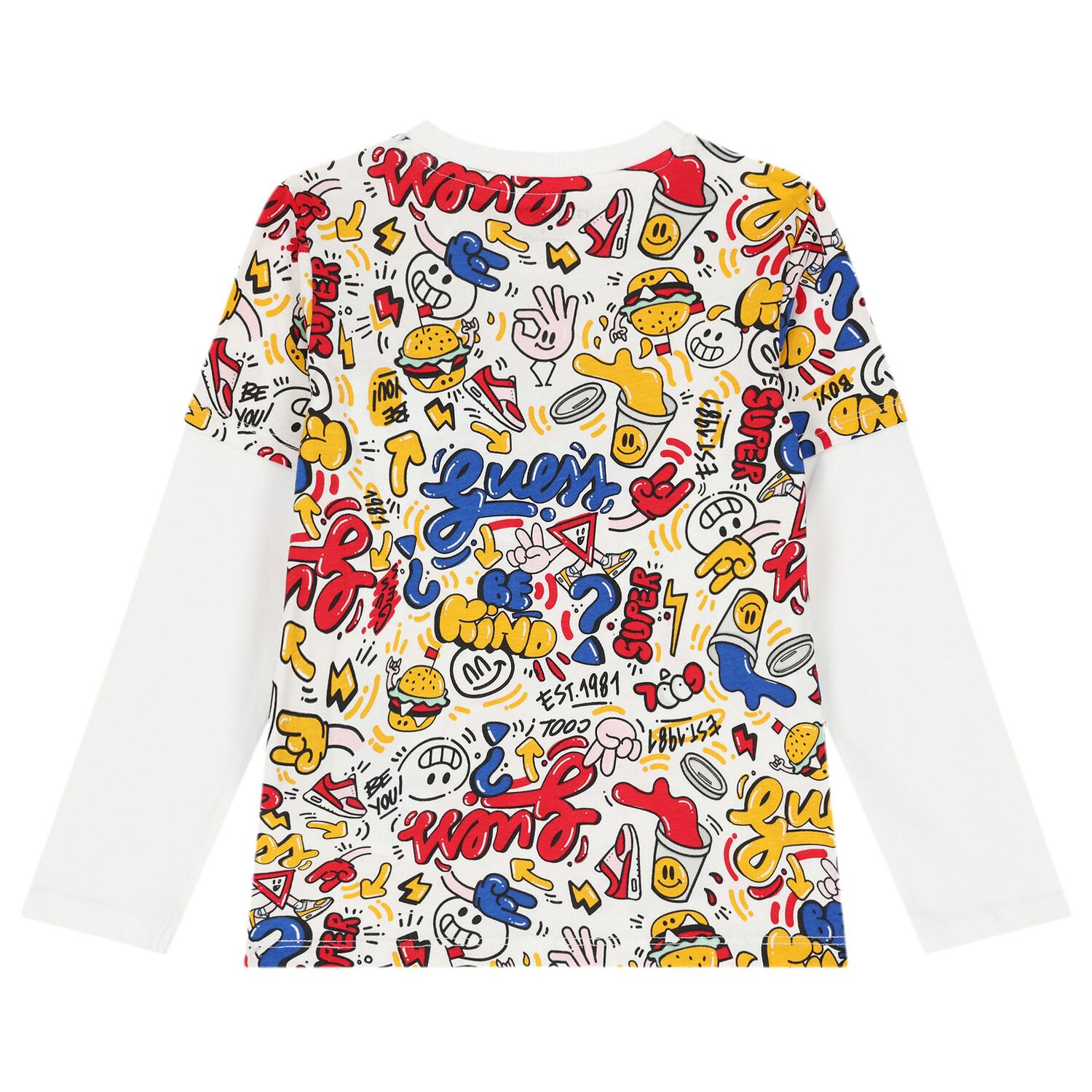 Boys White & Red Logo Tracksuit, 1, hi-res image number null