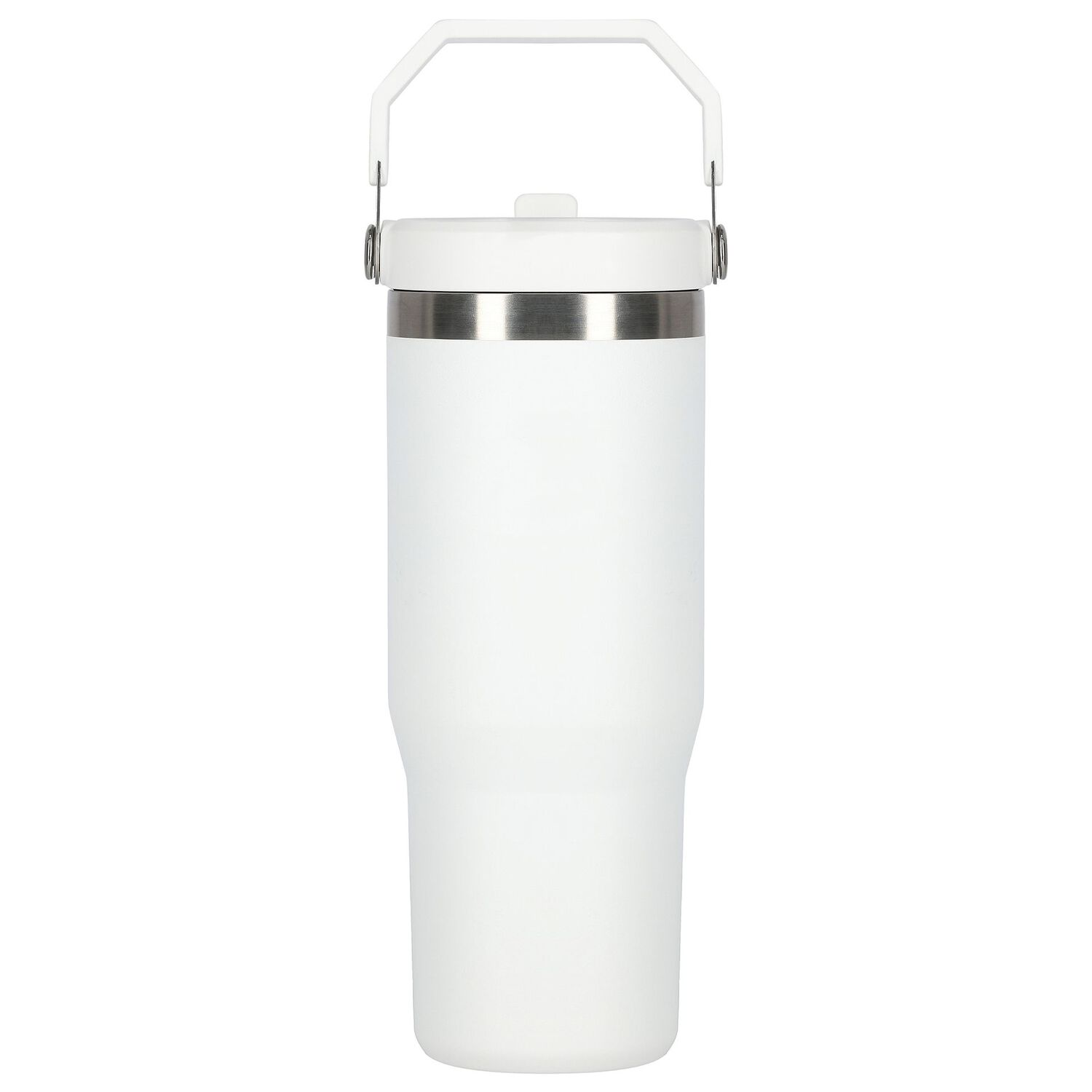 White Ice Flow Flip Straw Tumbler, 4, hi-res
