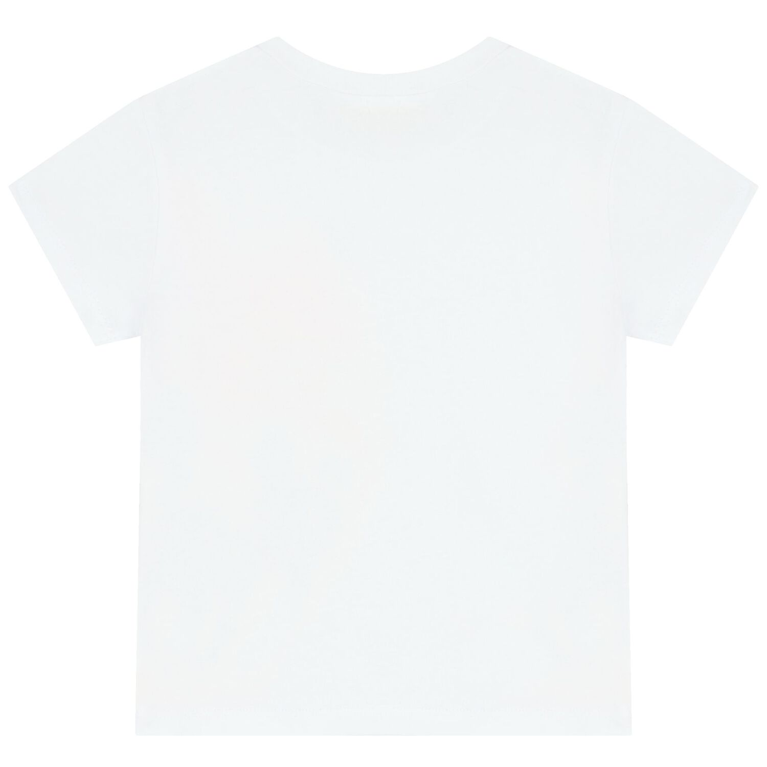 Girls White Sequins T-Shirt, 1, hi-res
