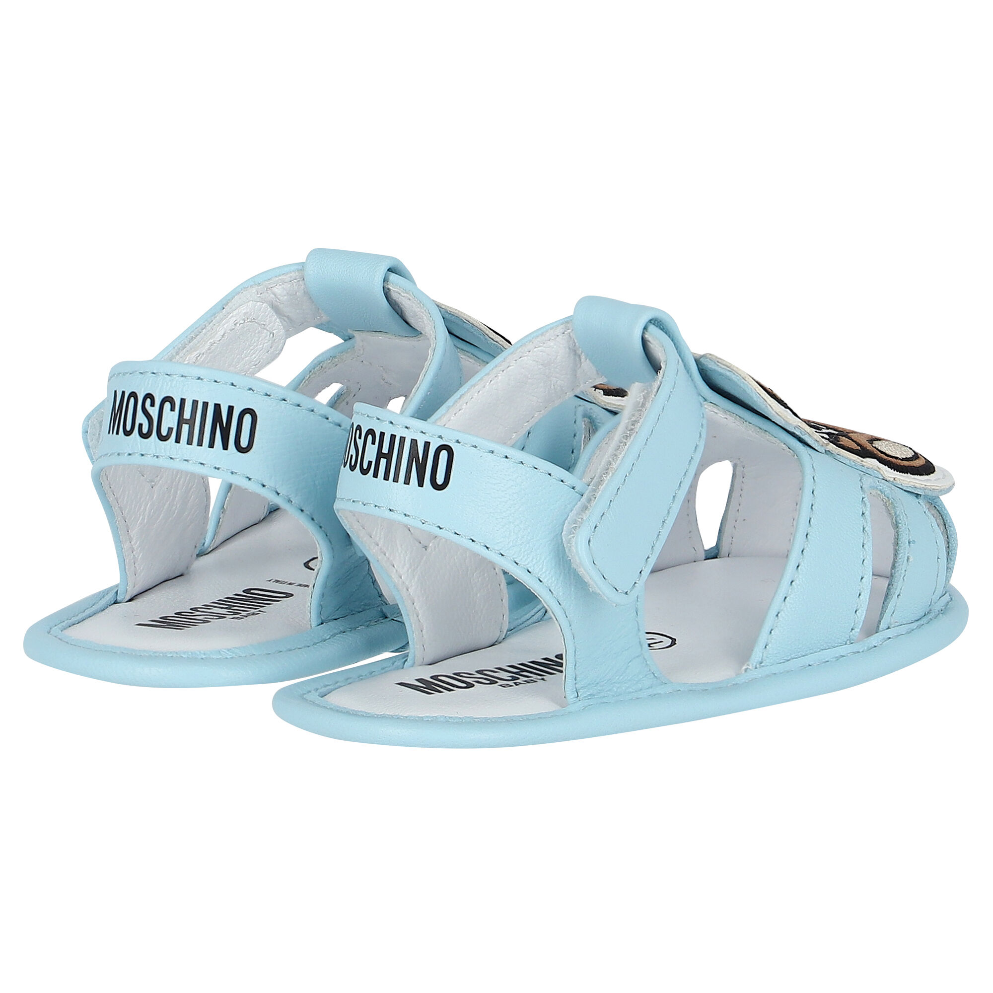 Blue baby sandals hotsell