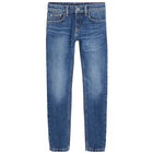 Boys Blue Denim Jeans, 1, hi-res