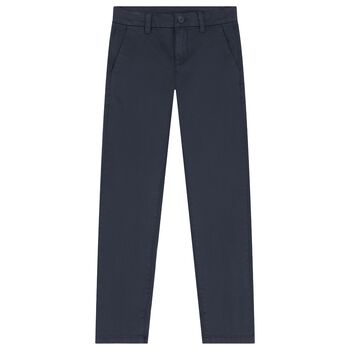 Boys Navy Blue Trousers