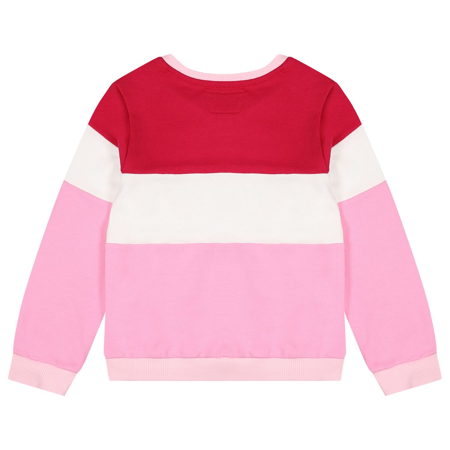 Girls Pink Logo Sweatshirt, 1, hi-res