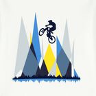 Boys White Long Sleeve Top, 1, hi-res