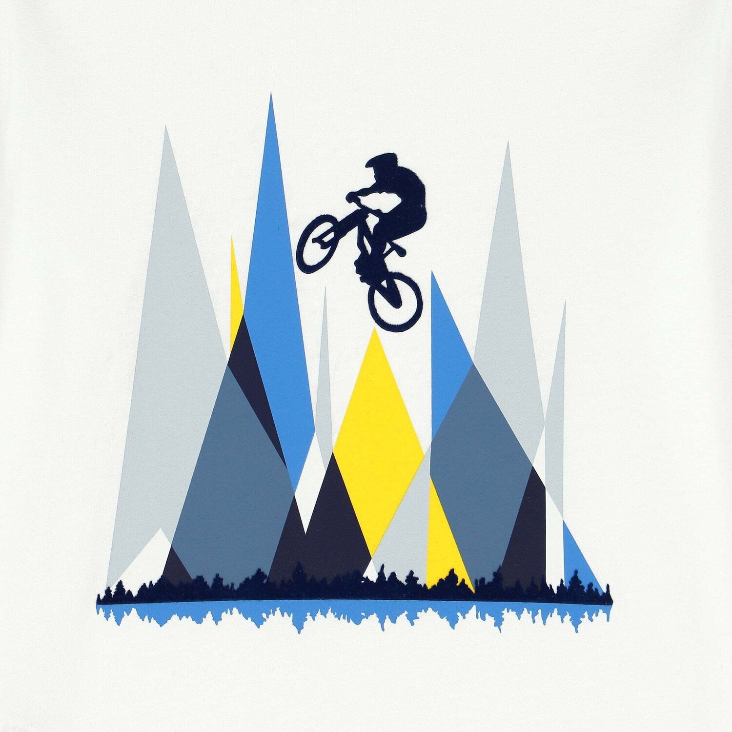 Boys White Long Sleeve Top, 1, hi-res