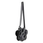 Girls Black Daisy Logo Handbag ( 19cm ), 1, hi-res