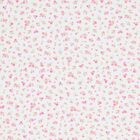 Baby Girls White & Pink Rose Renaissance Blanket, 1, hi-res