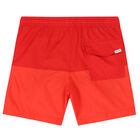 Boys Red Logo Swim Shorts, 1, hi-res