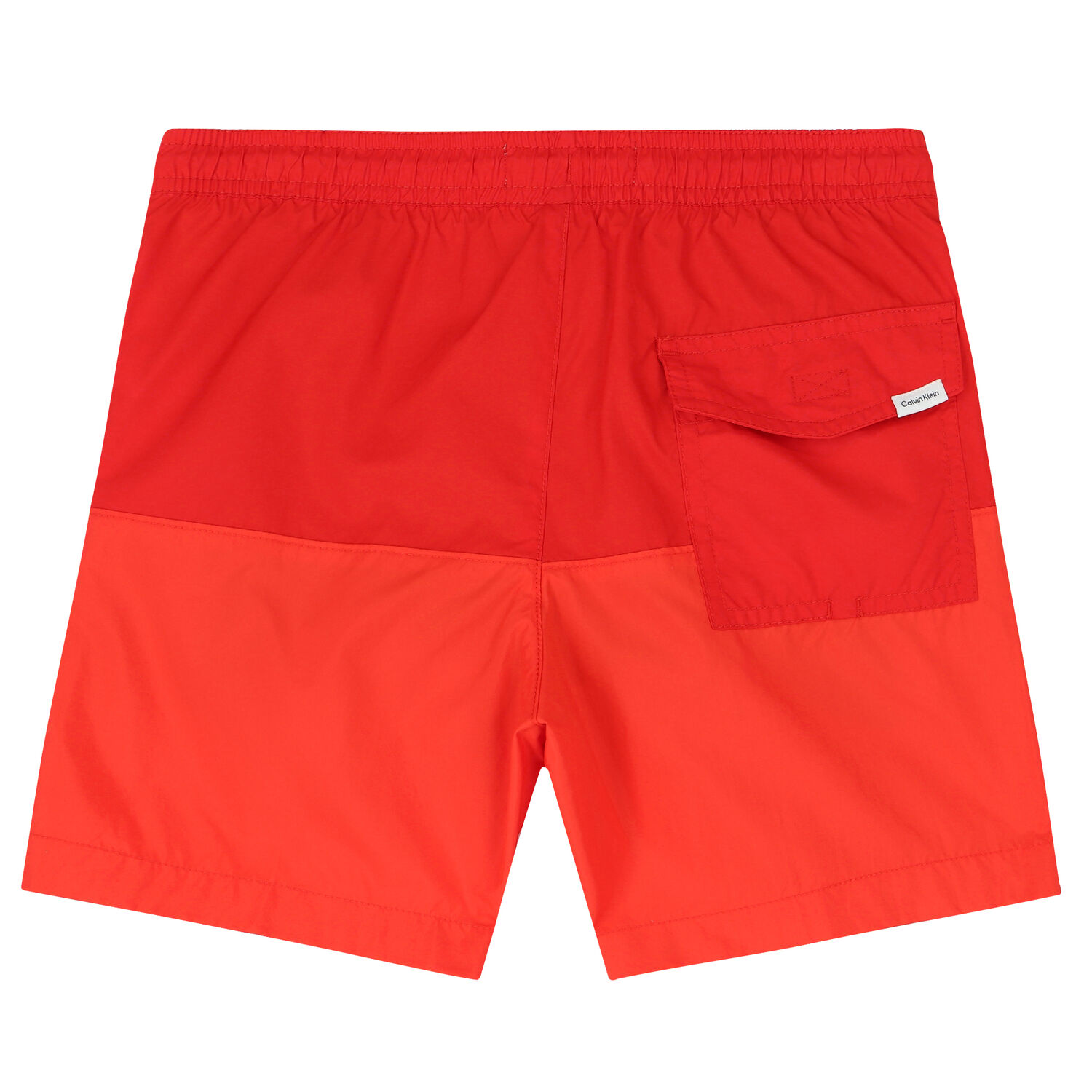 Boys Red Logo Swim Shorts, 1, hi-res image number null