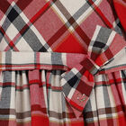 Girls Red Tartan Dress, 1, hi-res
