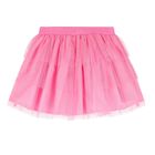 Girls Blue & Pink Flower Skirt Set, 1, hi-res