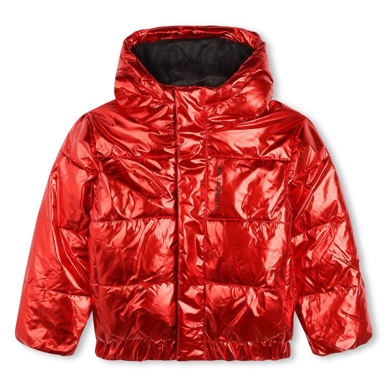 Boys Red Logo Puffer Jacket, 1, hi-res image number null