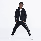 Boys Black Logo Joggers, 1, hi-res