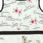 Girls White Floral Dress, 1, hi-res