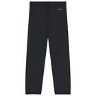 Boys Black Logo Tracksuit, 1, hi-res