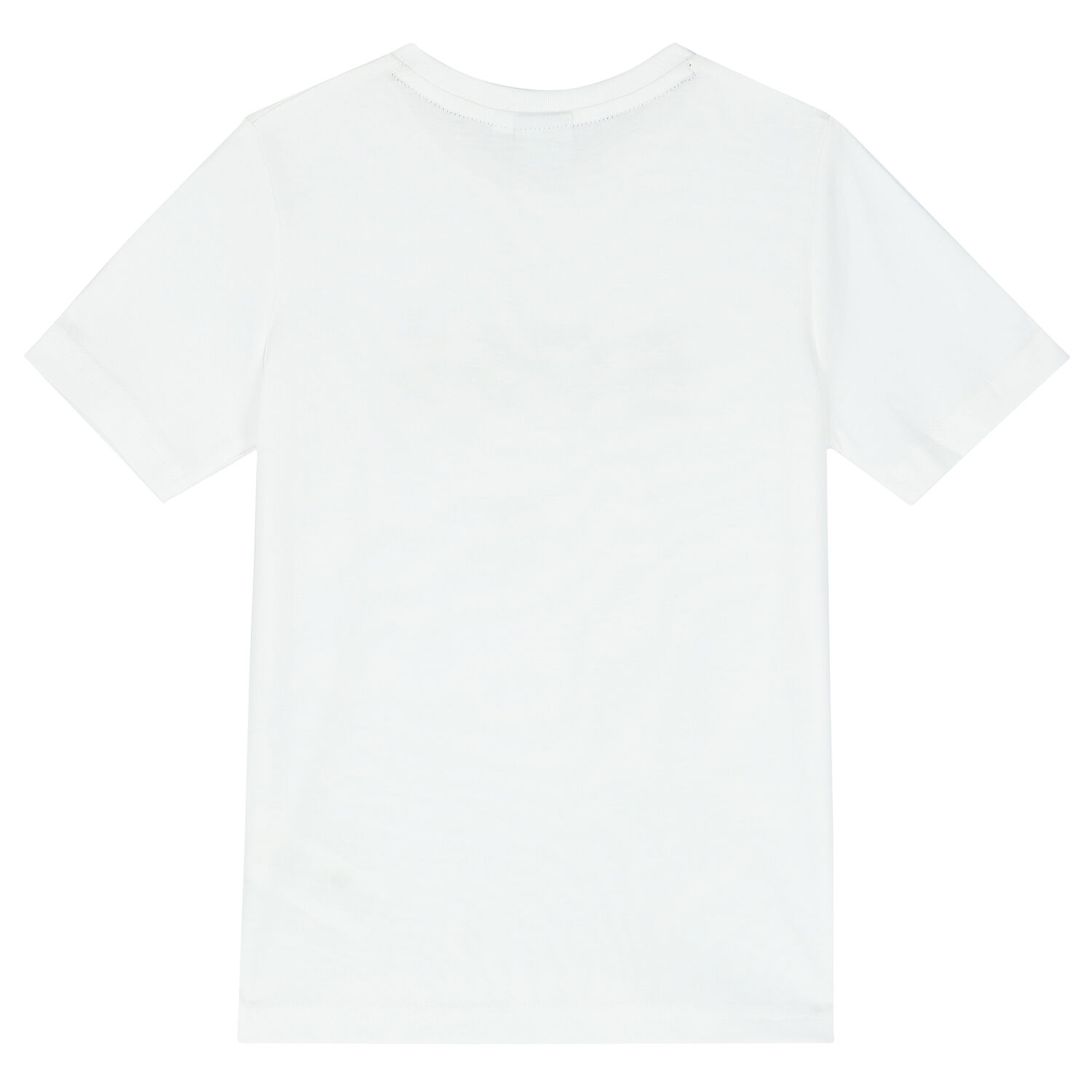 Boys White Logo T-Shirt, 1, hi-res