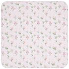 Baby Girls Pink Floral Blanket, 1, hi-res