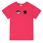 Girls Pink Logo T-Shirt, 1, hi-res
