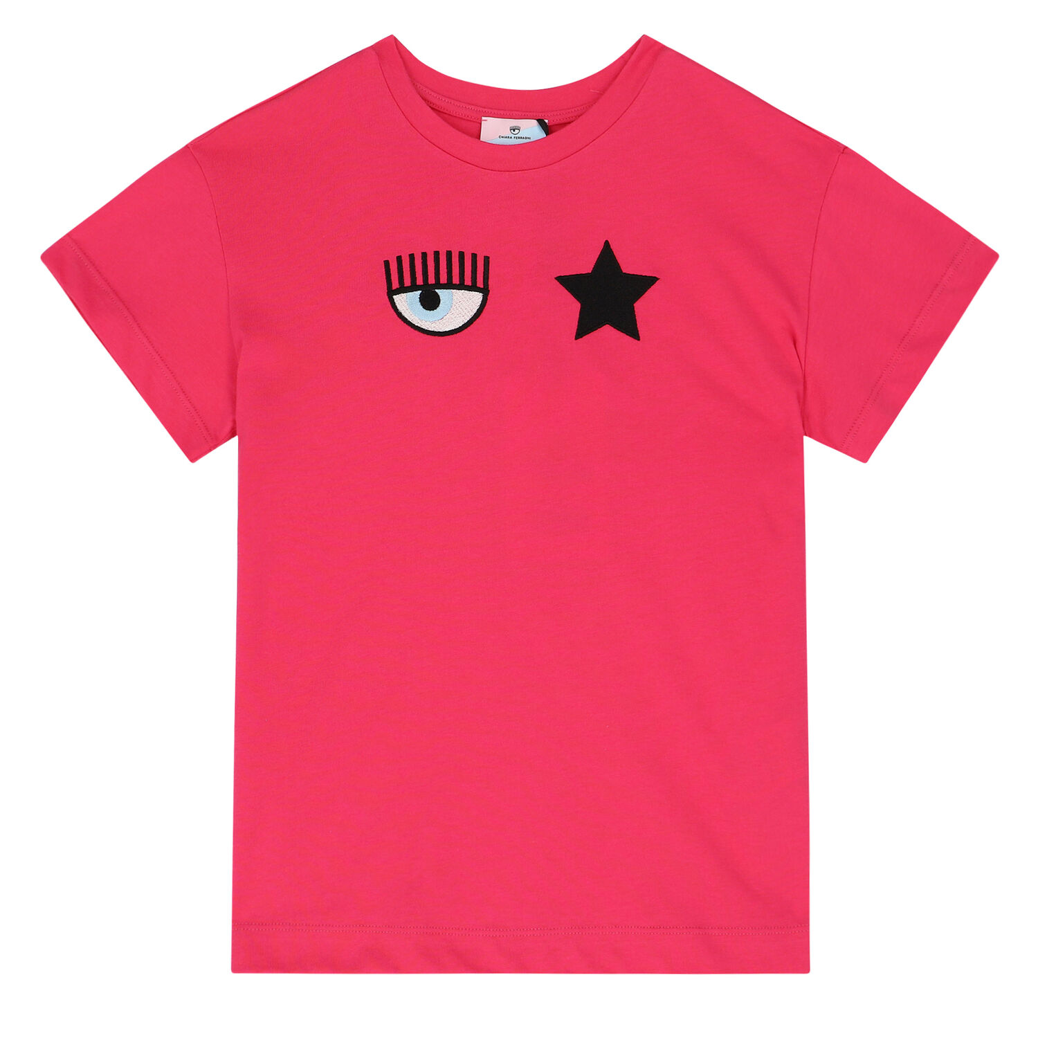 Girls Pink Logo T-Shirt, 1, hi-res
