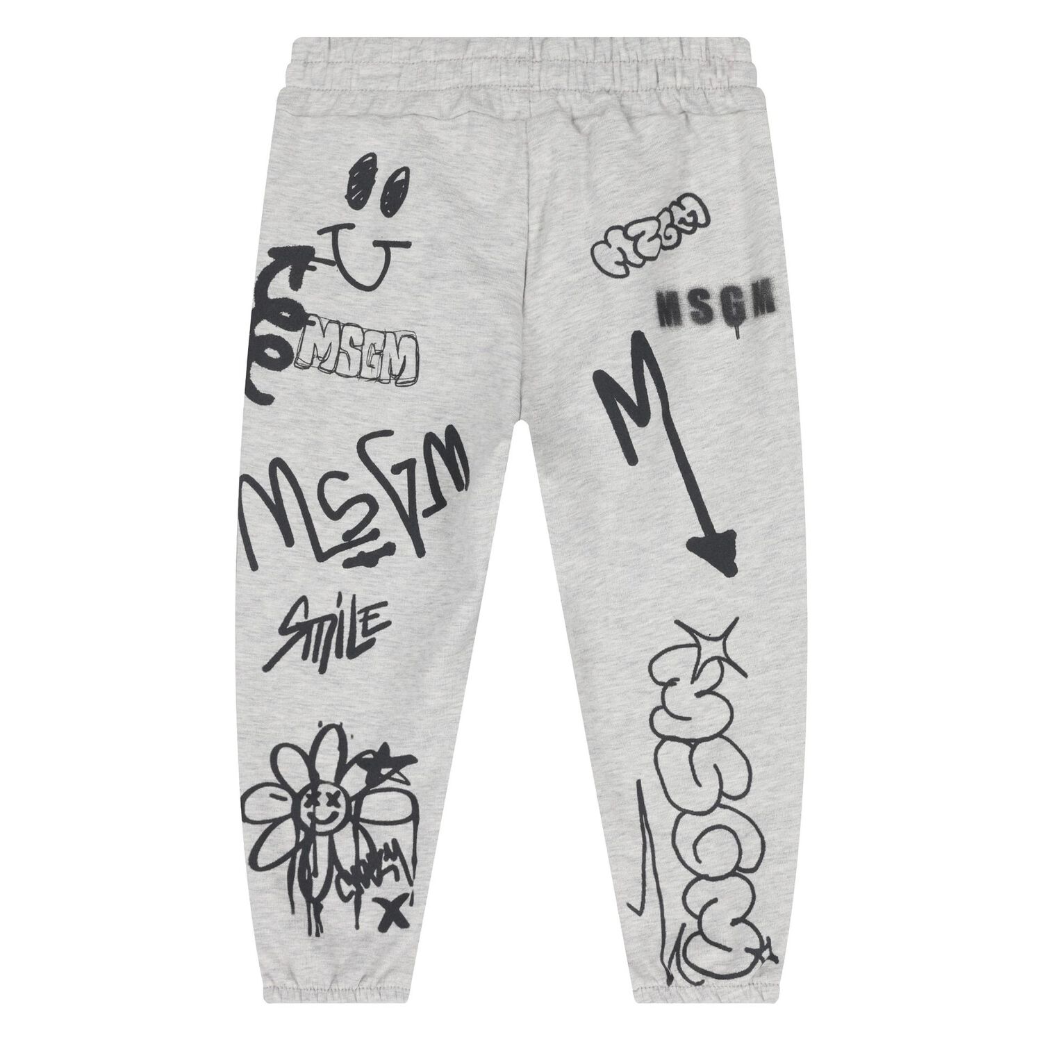 Younger Boys Grey Logo Tracksuit, 1, hi-res