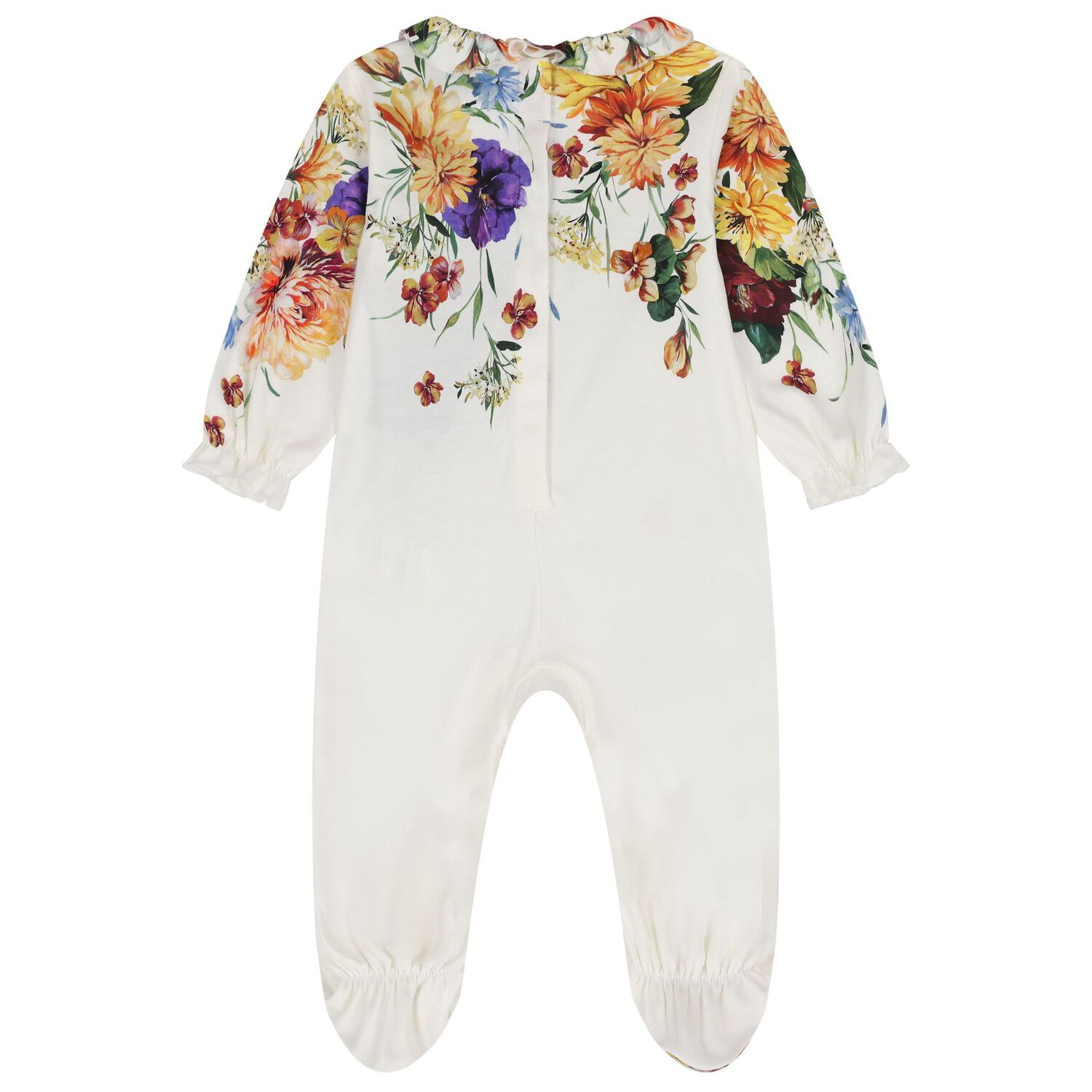 Baby Girls Multi-Coloured Logo Floral Babygrow Gift Set, 1, hi-res