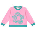 Girls Pink & Green Skirt Set, 1, hi-res