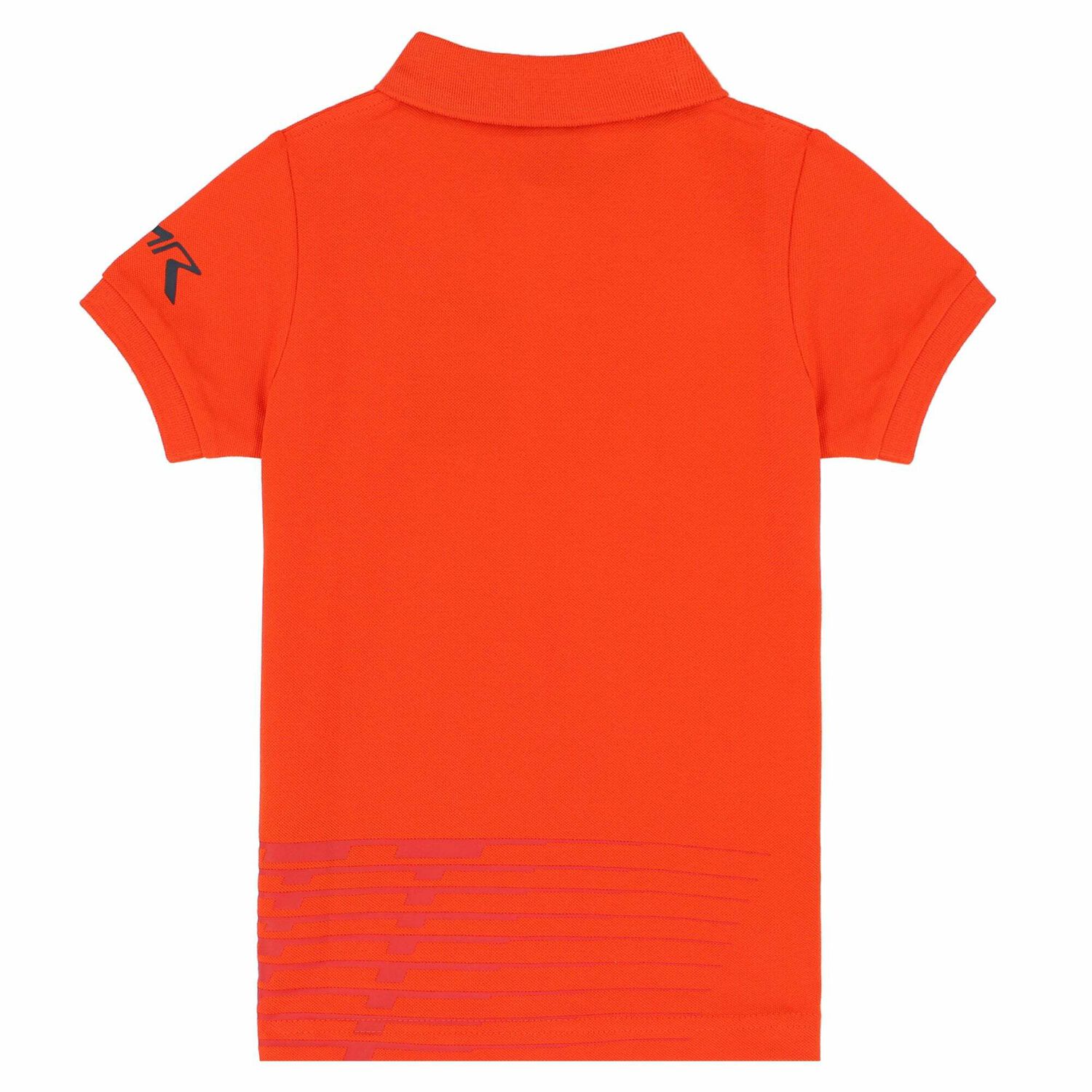 Boys Orange Aston Martin Polo Shirt, 1, hi-res