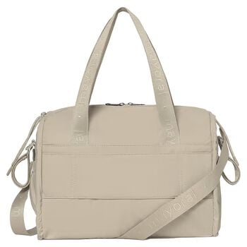 Beige Logo Padded Baby Changing Bag ( 30cm )