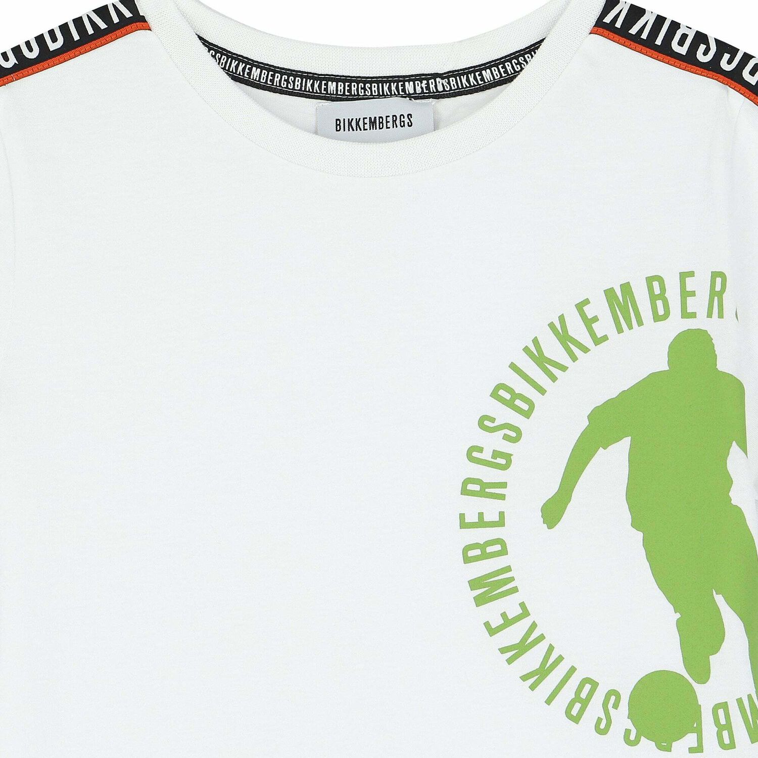 Boys White Logo T-Shirt, 1, hi-res image number null