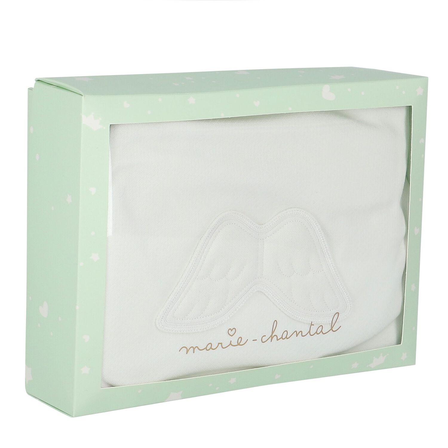 White Angel Wings Baby Towel Set, 1, hi-res image number null