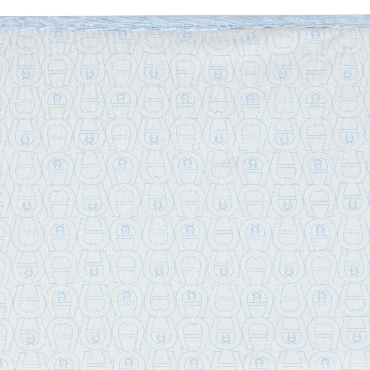 Baby Boys White & Blue Logo Blanket, 3, hi-res image number null