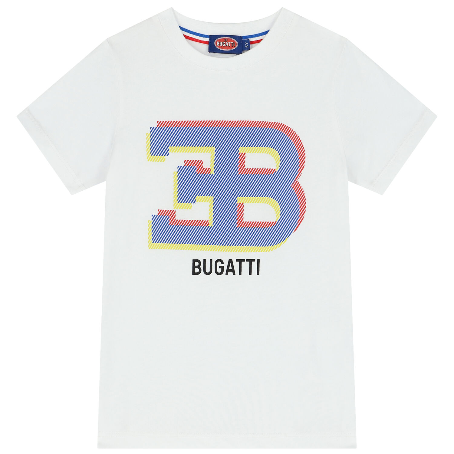 Boys White Logo T-Shirt, 2, hi-res