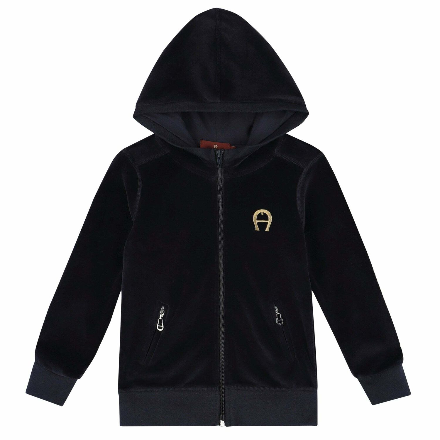 Girls Navy Blue Logo Tracksuit, 1, hi-res image number null