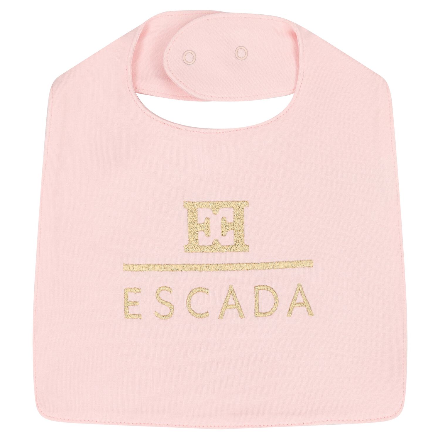 Baby Girls Pink Logo Bib, 2, hi-res