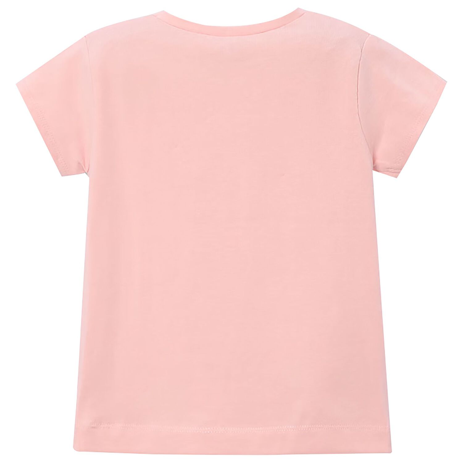 Girls Pink Flower T-Shirt, 4, hi-res