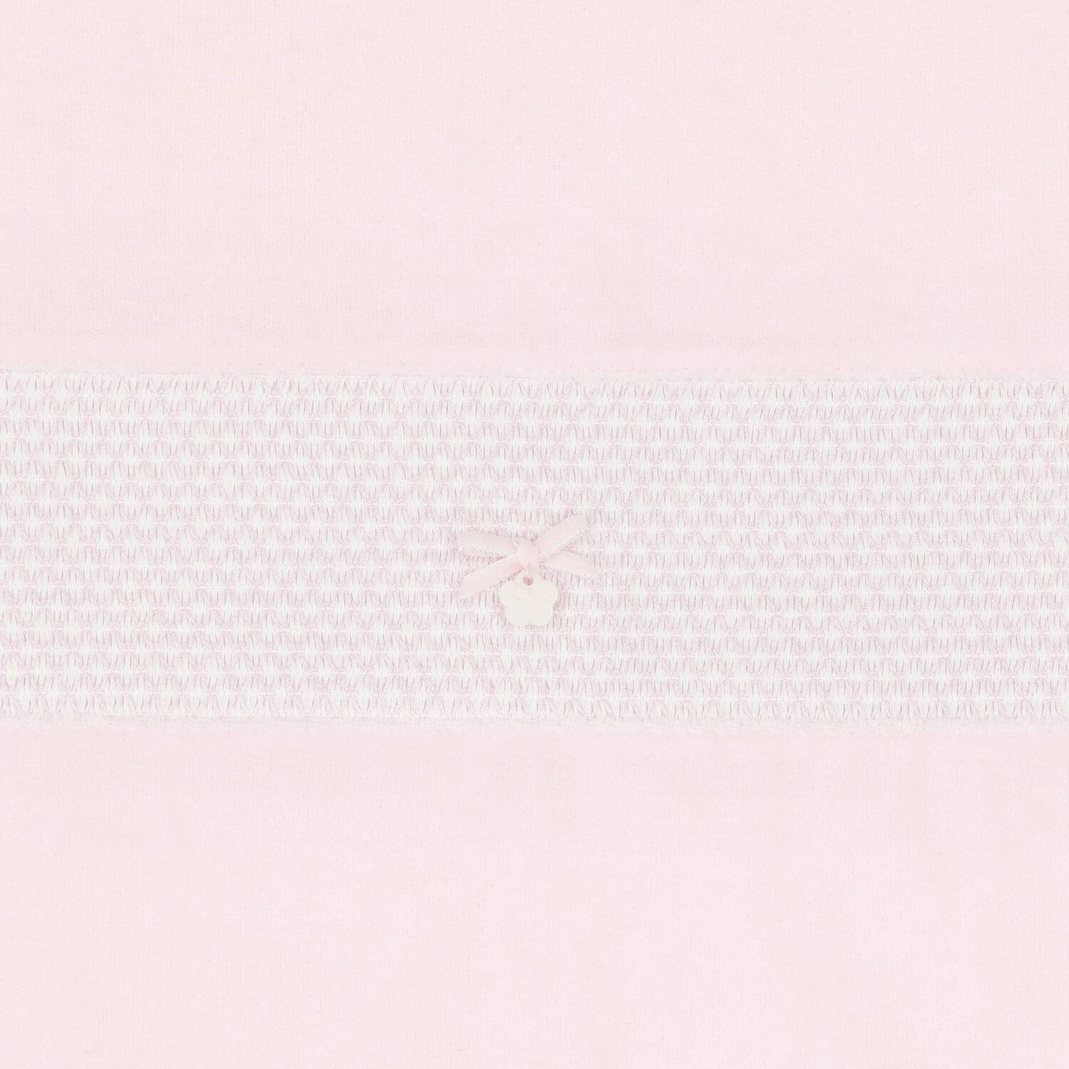 Baby Girls Pink Smocked Blanket, 1, hi-res