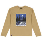 Boys Beige Long Sleeve Top, 1, hi-res