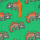 Younger Boys Green Chameleon Bodysuit Set, 1, hi-res