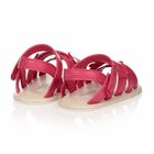Baby Girls Pink Sandals, 2, hi-res