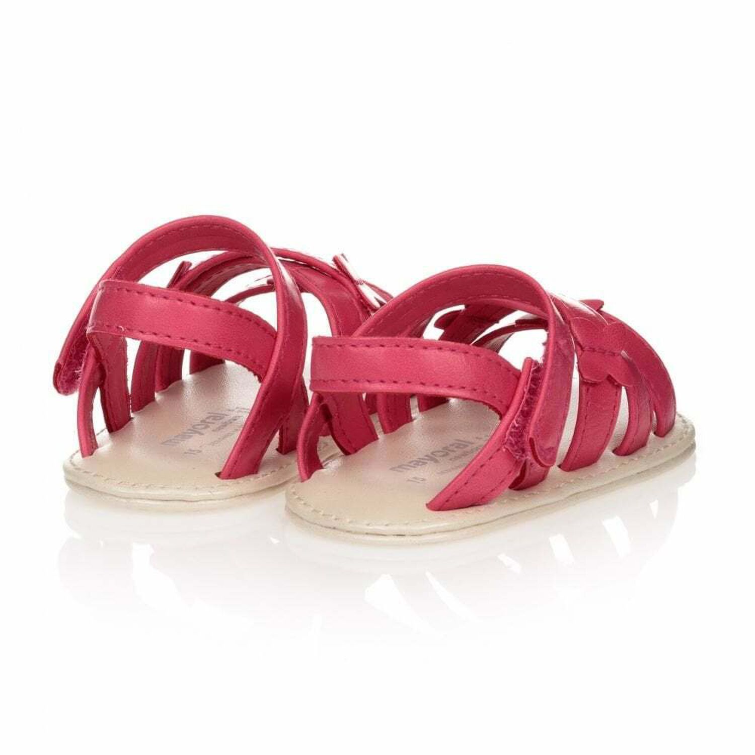 Baby Girls Pink Sandals, 2, hi-res image number null