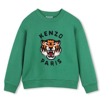 Green Tiger Logo Sweatshirt