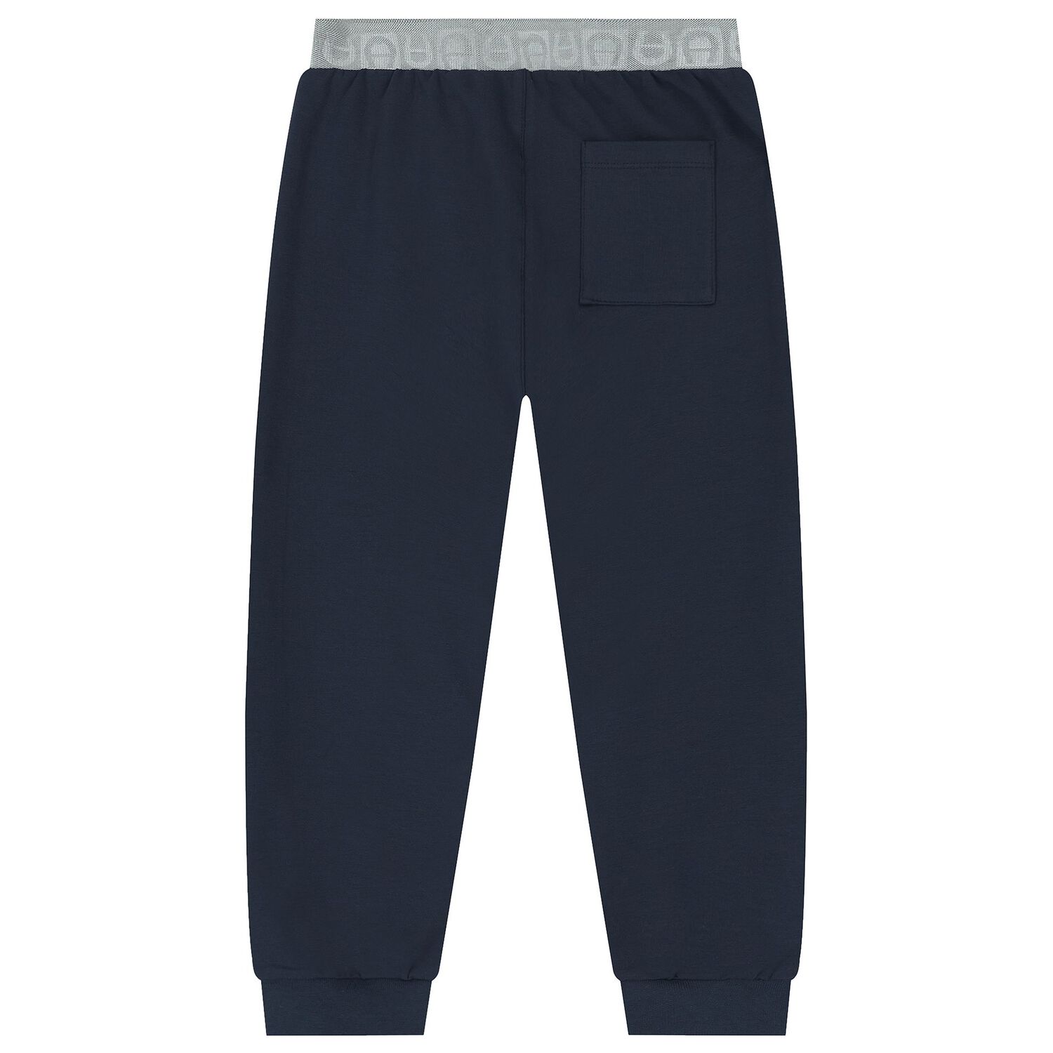 Boys Navy Blue Logo Joggers, 1, hi-res image number null