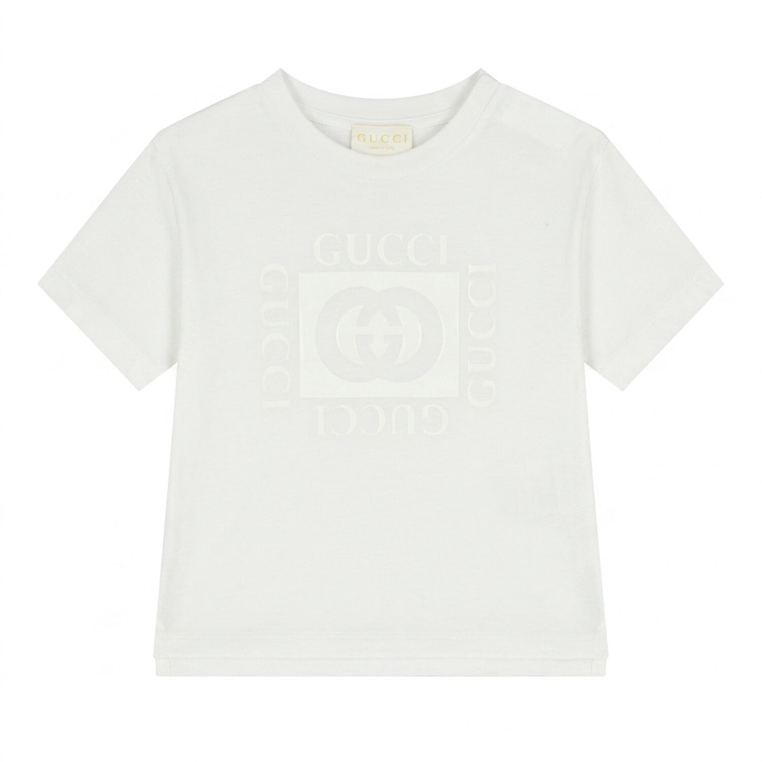 White Logo Baby T-Shirt, 1, hi-res