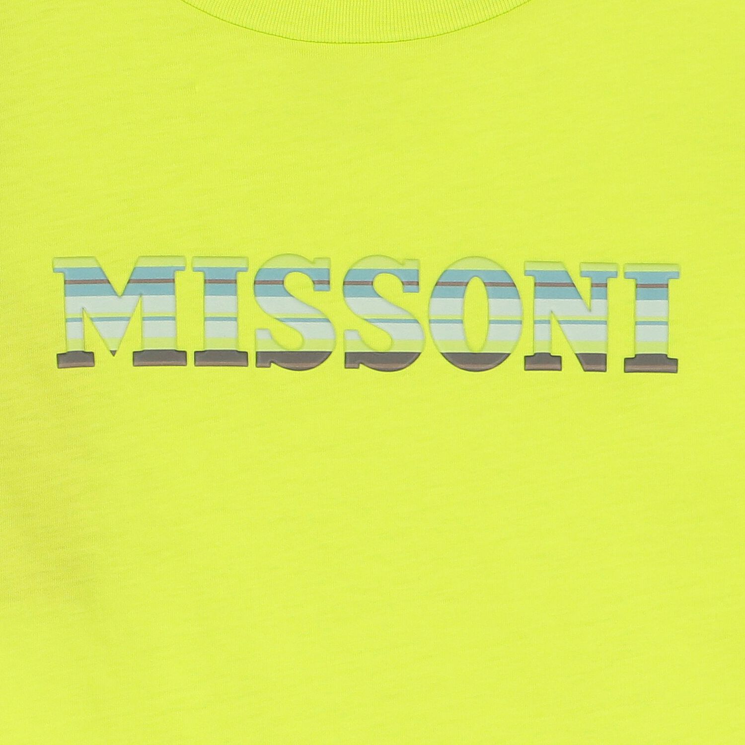 Boys Neon Yellow Logo T-Shirt, 1, hi-res