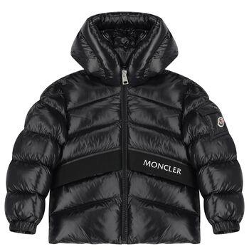 Boys Black Groseiller Down Puffer Jacket